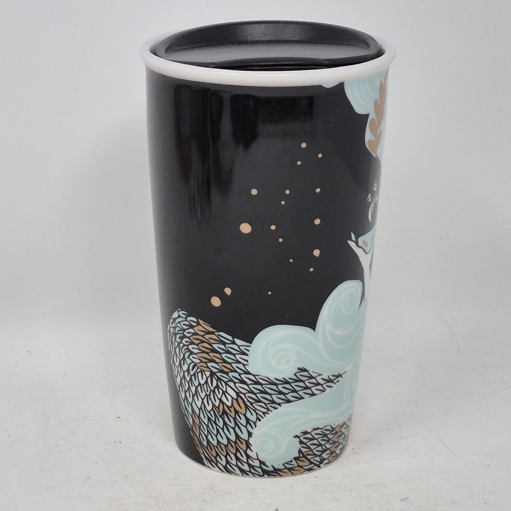Starbucks 2018 Mermaid Siren Limited Edition Ceramic Travel Mug - Picture 3 of 5